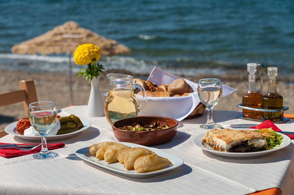 Mesogios Beach Korfalonas Bagian luar foto
