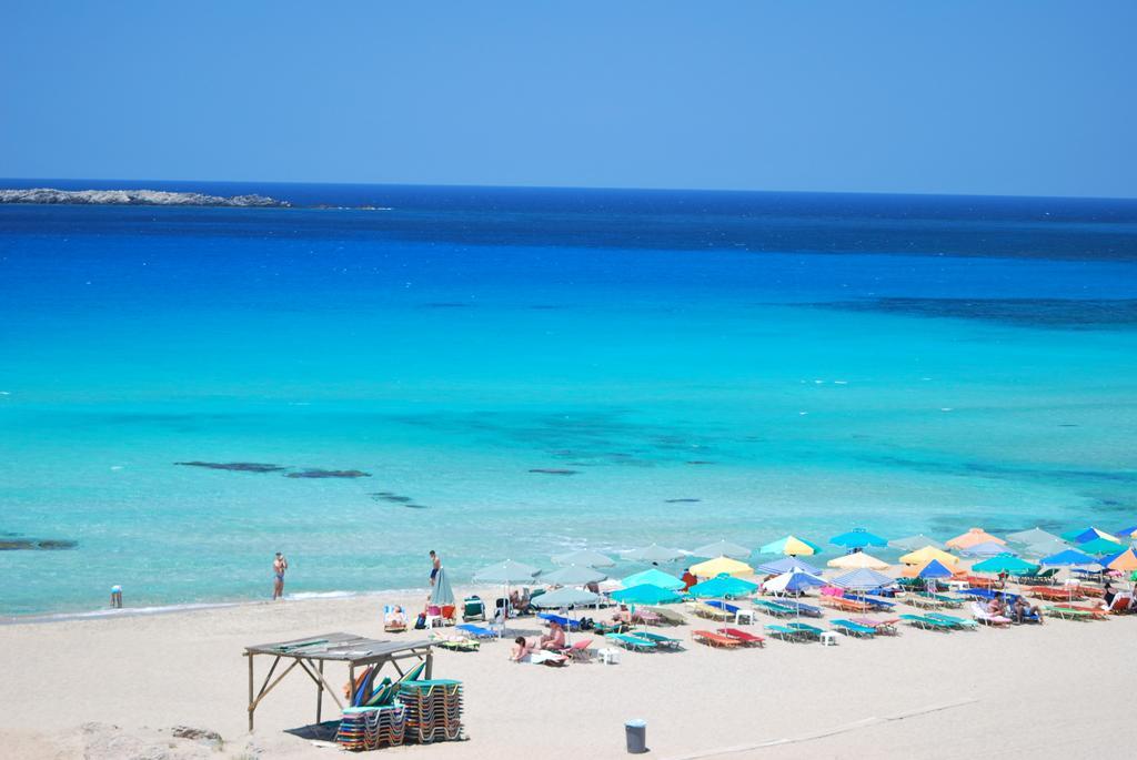 Mesogios Beach Korfalonas Bagian luar foto