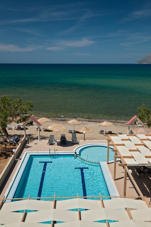 Mesogios Beach Korfalonas Bagian luar foto