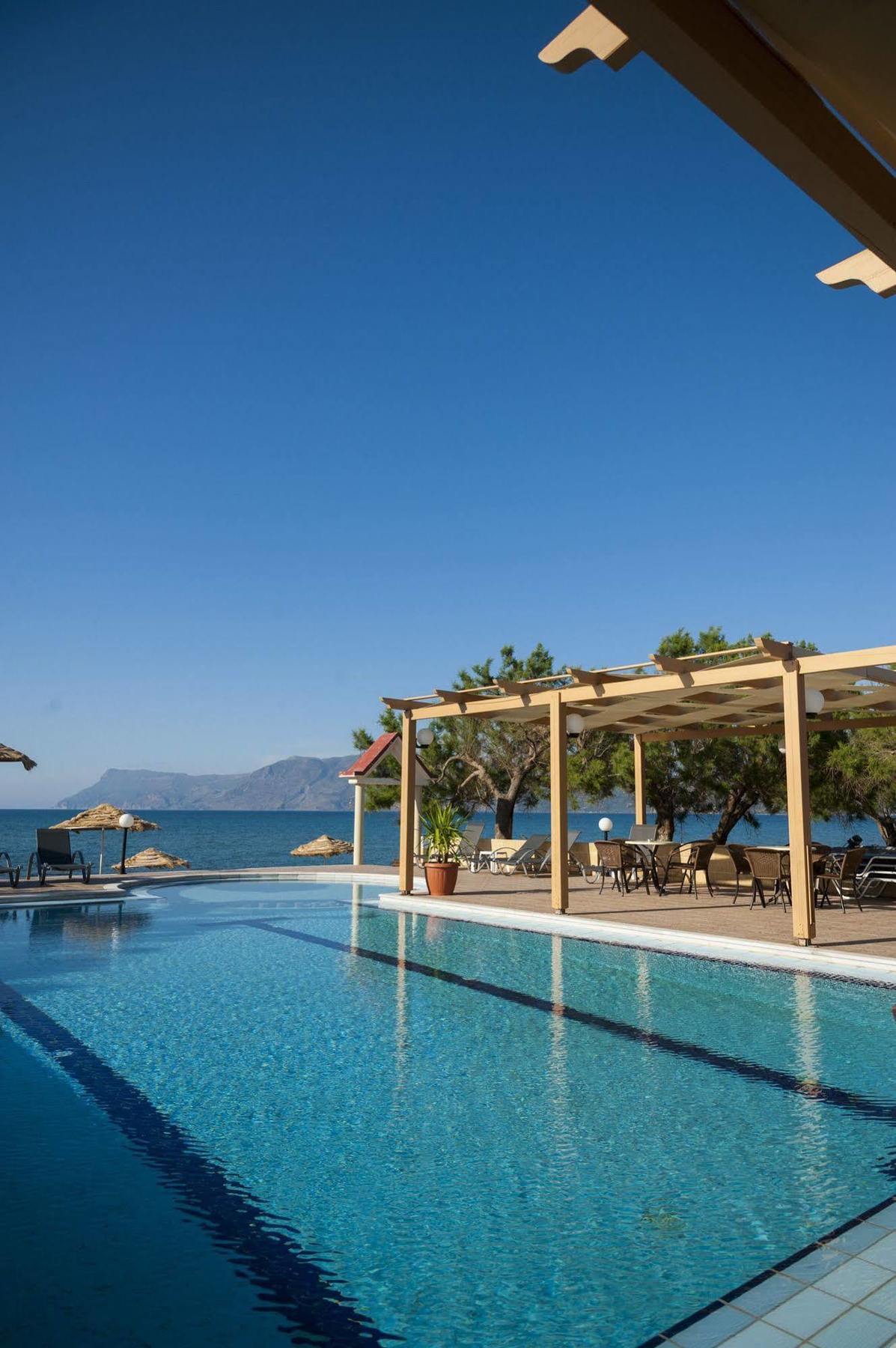 Mesogios Beach Korfalonas Bagian luar foto